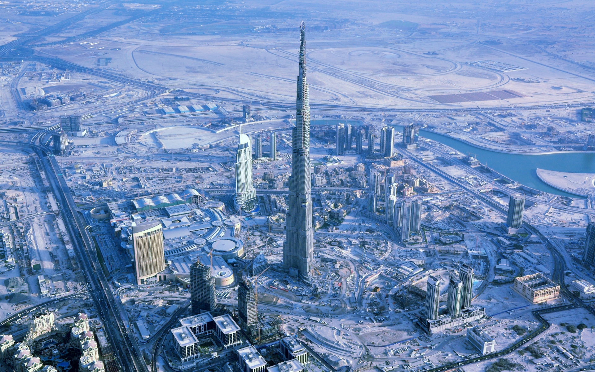 Burj Khalifa Full HD Desktop Wallpaper 1080p