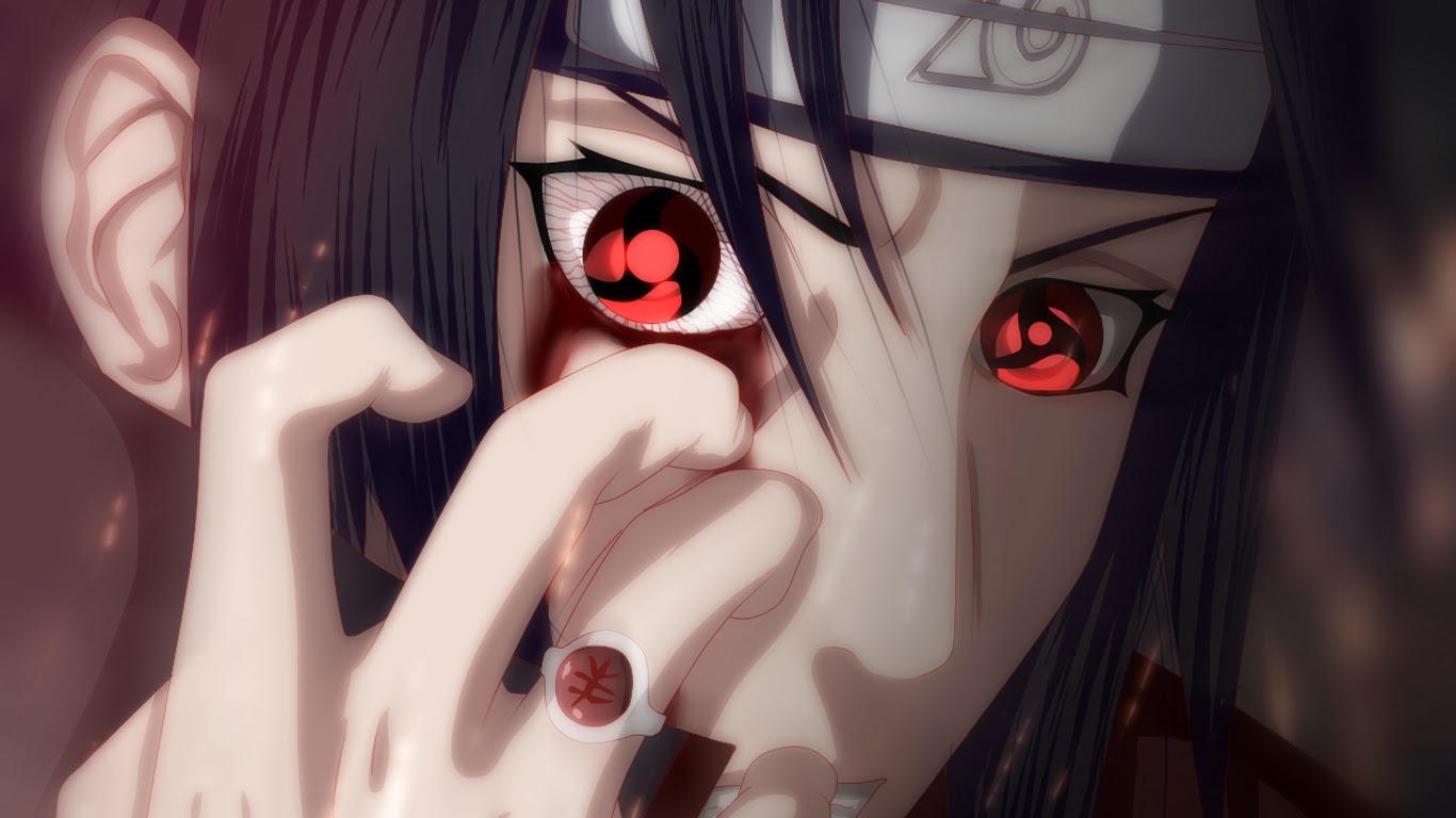 Itachi Sharingan Eyes Blood Picture Anime HD Wallpaper 0h