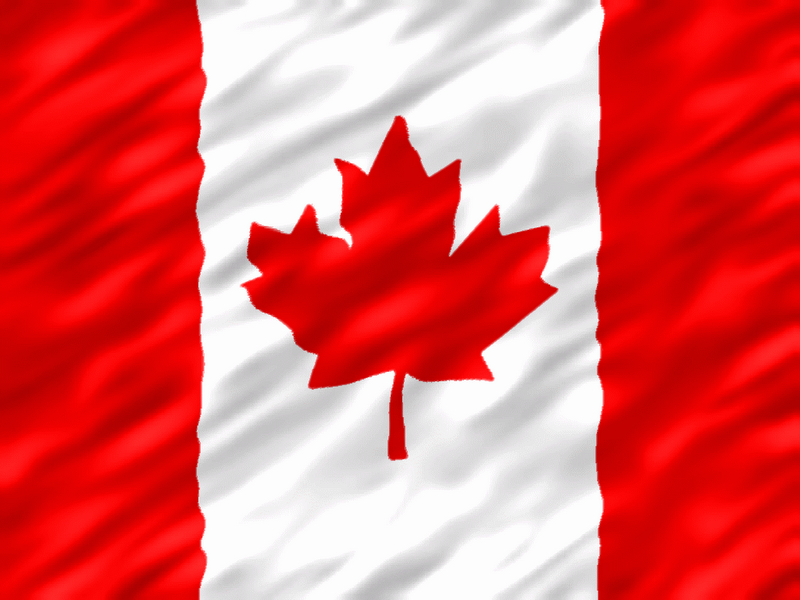 Canadian Flag Photo Desktop Wallpaper