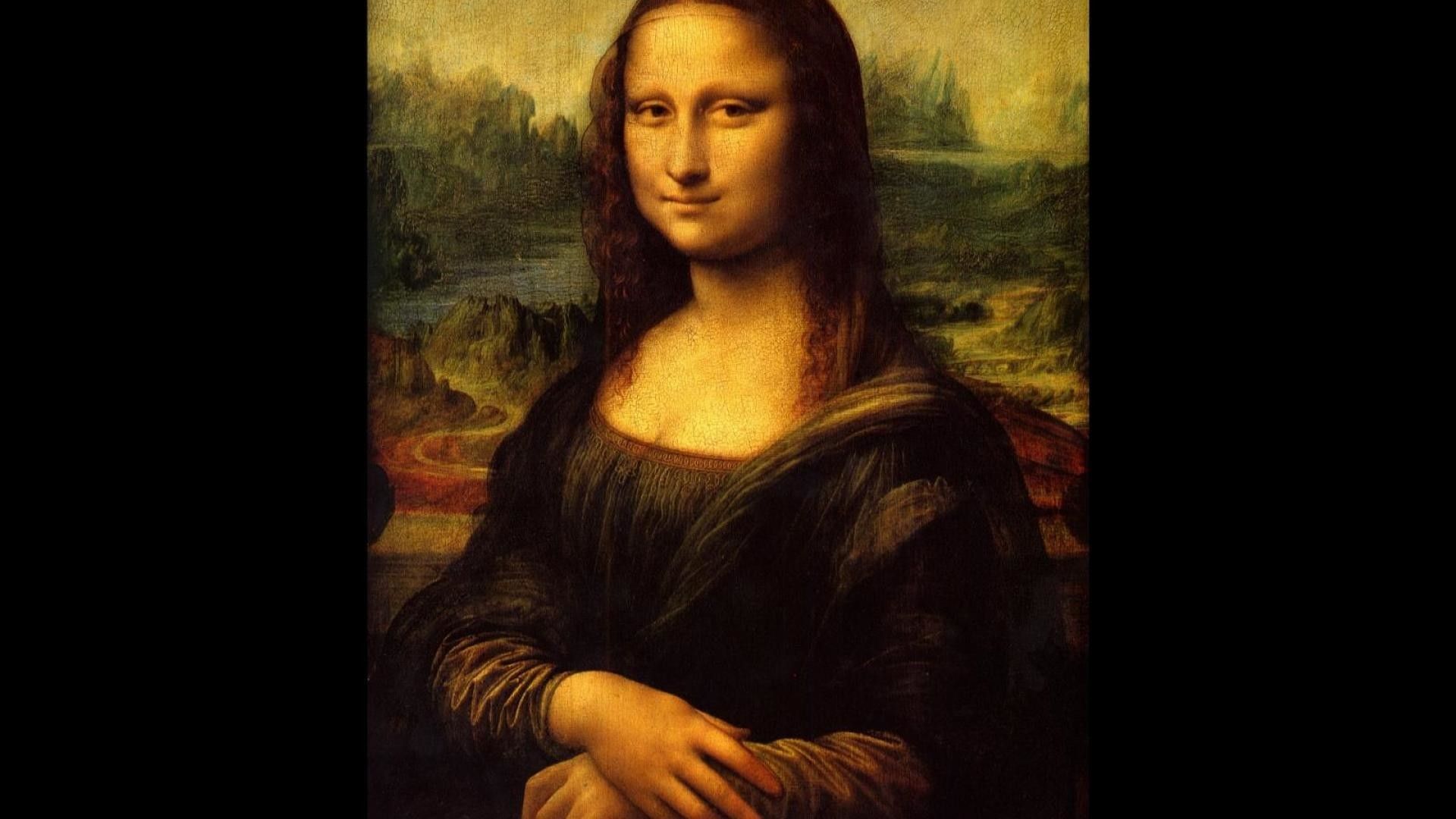Mona Lisa Wallpaper Top Background