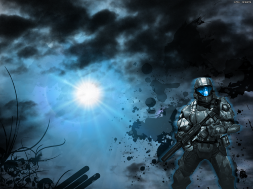 Tell That To The Covenant Halo Odst Wallpaper By Flamingrecon