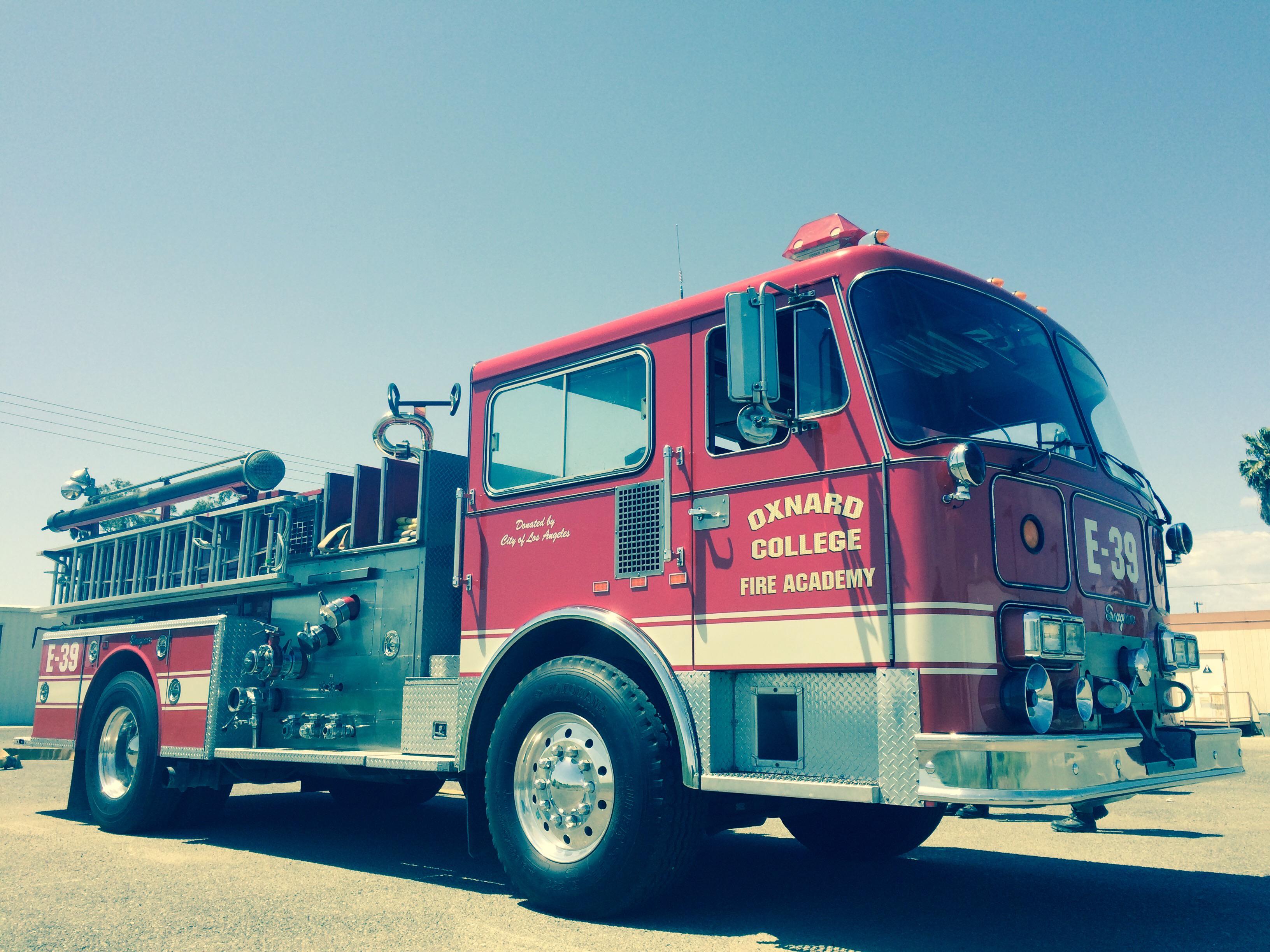 Oxnard College Fire Academy Firetruck