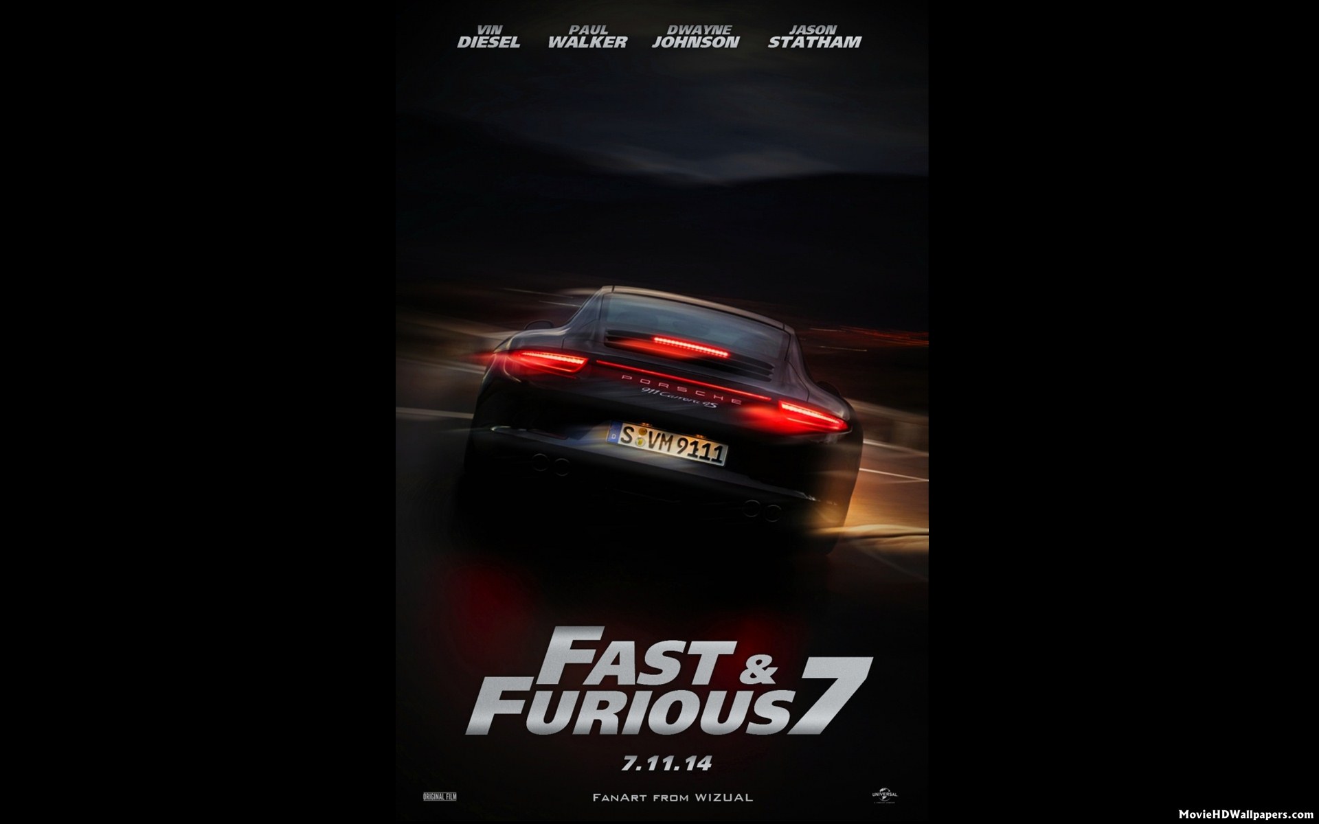 Fast Furious Car Poster Movie HD Wallpaper
