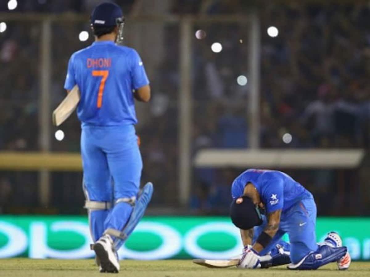 Virat Kohli Salutes Ms Dhoni With Throwback Picture Is Captain