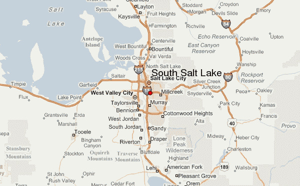 Salt Lake Mapa De Ubicaci N County Utah Estados Unidos Image