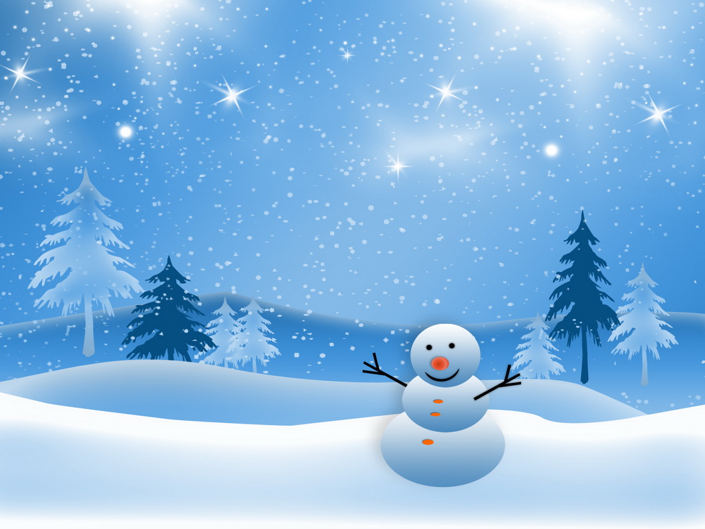 Snowman Background Wallpaper Win10 Themes