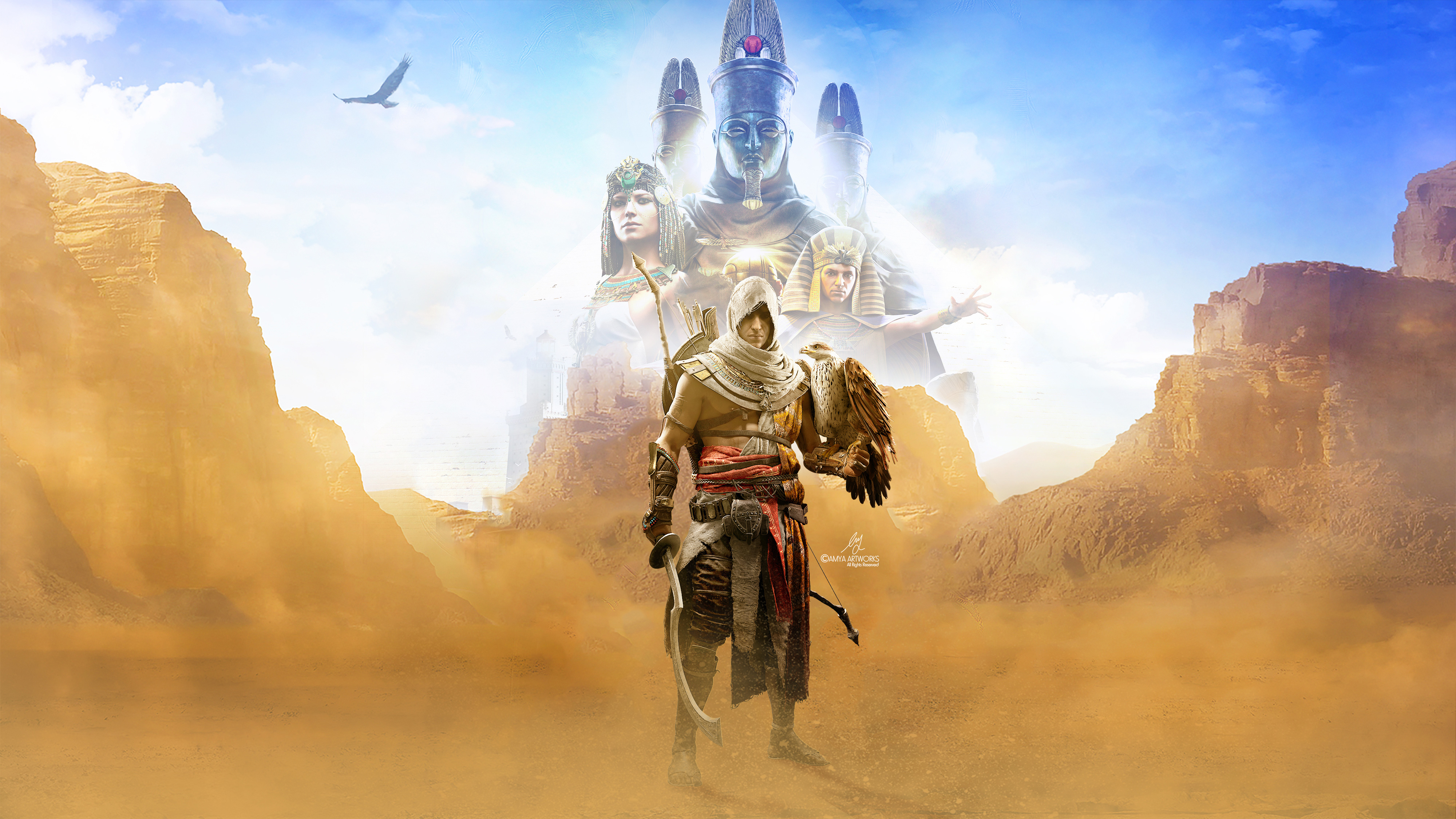4k Assassins Creed Origins Wallpaper Resolution HD