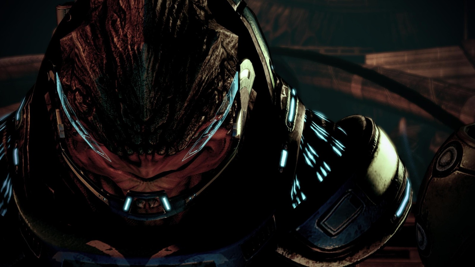 Mass Effect Krogan Widescreen Wallpaper Wide