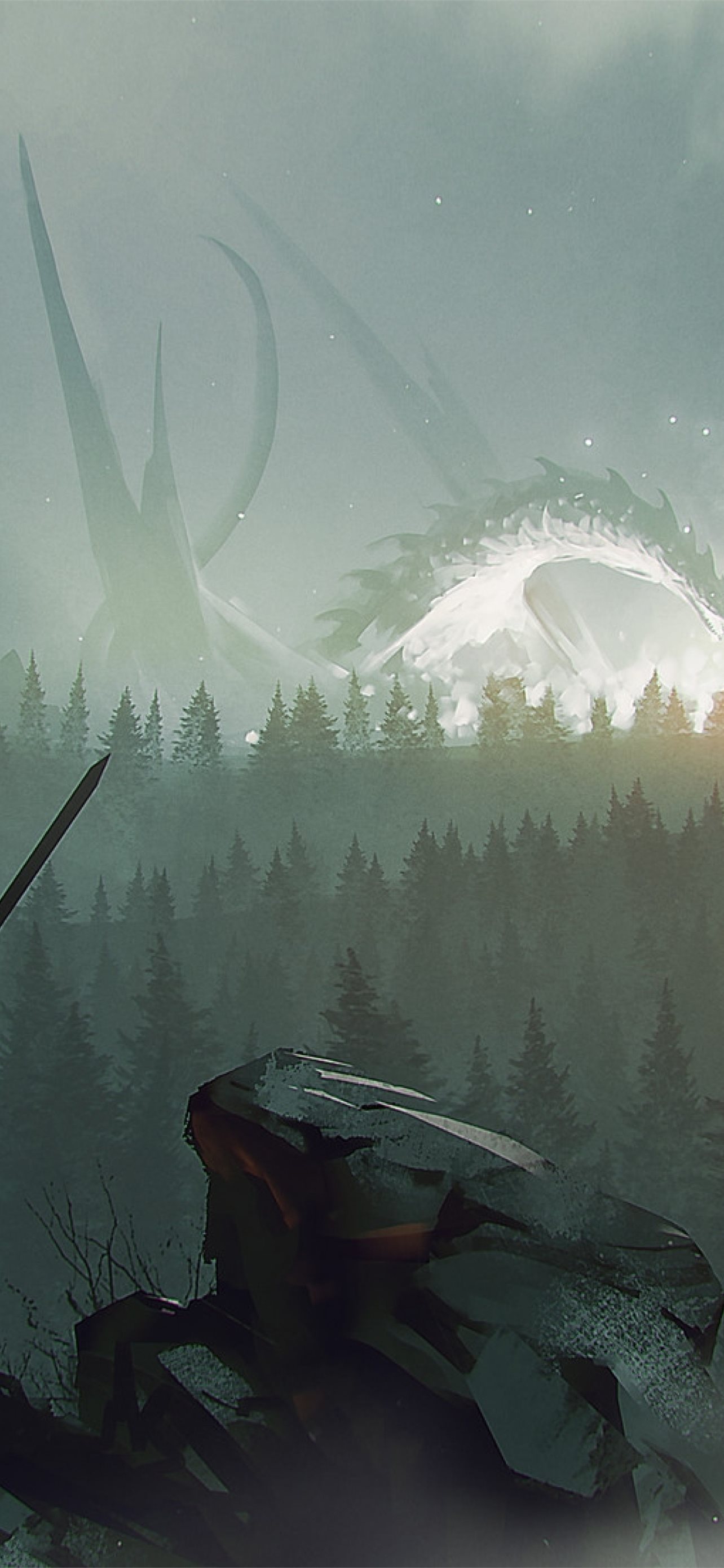 Skyrim iPhone Wallpaper