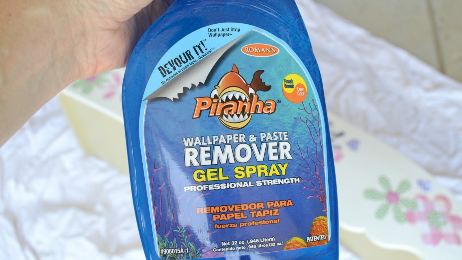 Free download download of the decoupaged area i used piranha wallpaper