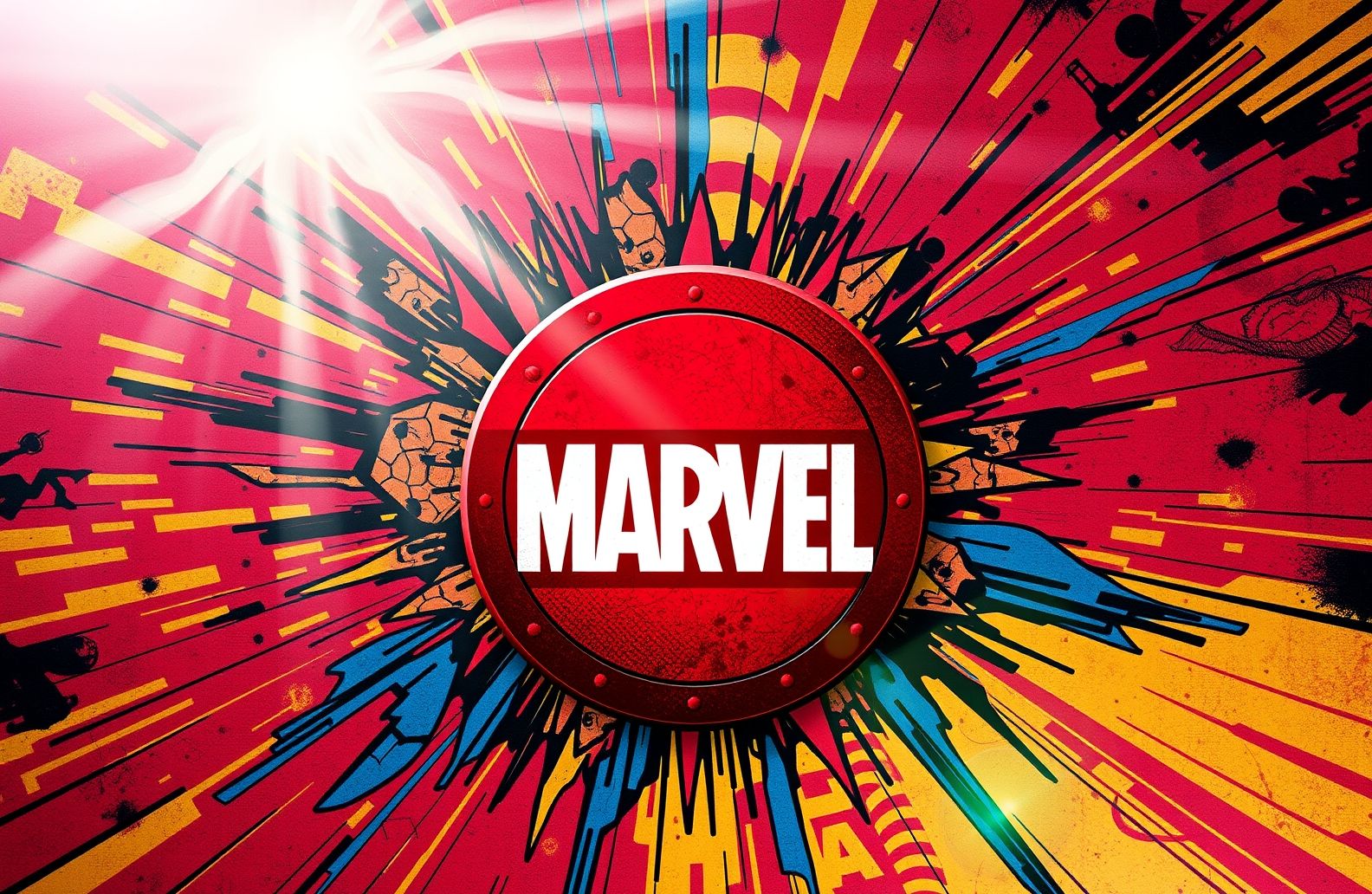 Marvel Shield Logo Wallpaper