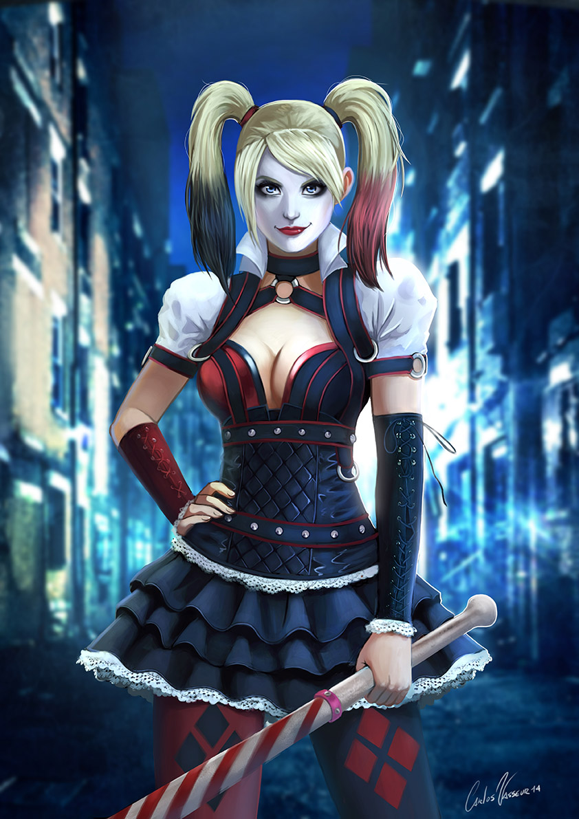 Free download Harley Quinn Batman Arkham Knight by Kermad on [842x1191] for  your Desktop, Mobile & Tablet | Explore 50+ Harley Quinn Arkham Knight  Wallpaper | Harley Quinn Arkham City Wallpaper, Harley