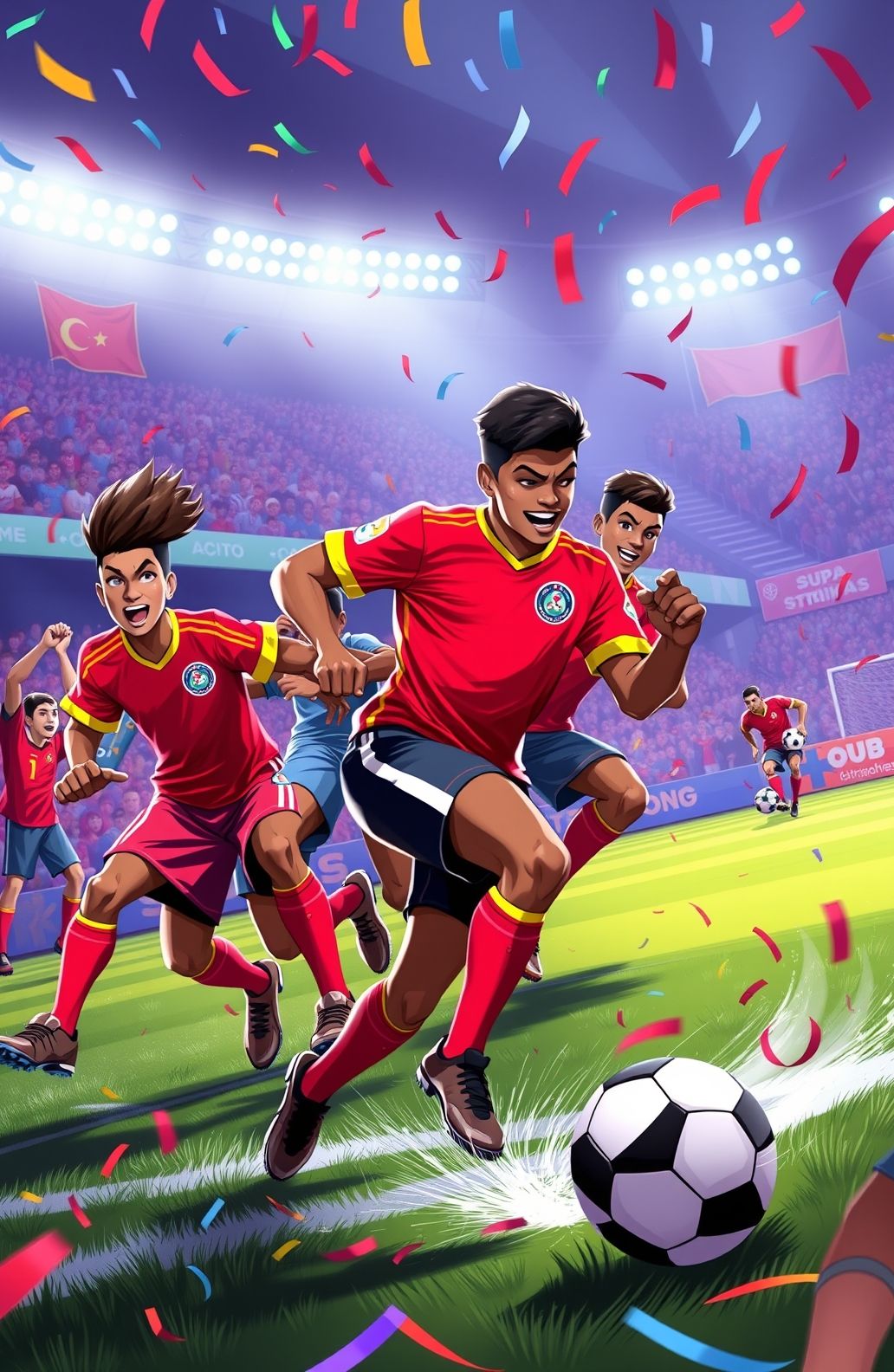 Supa Strikas Wallpaper