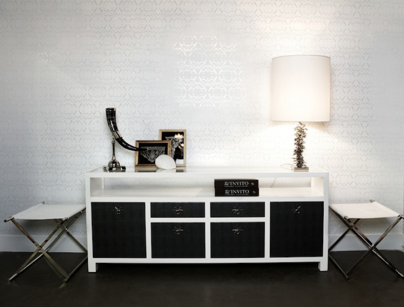 🔥 Free download black and silver wallpaper categories living room