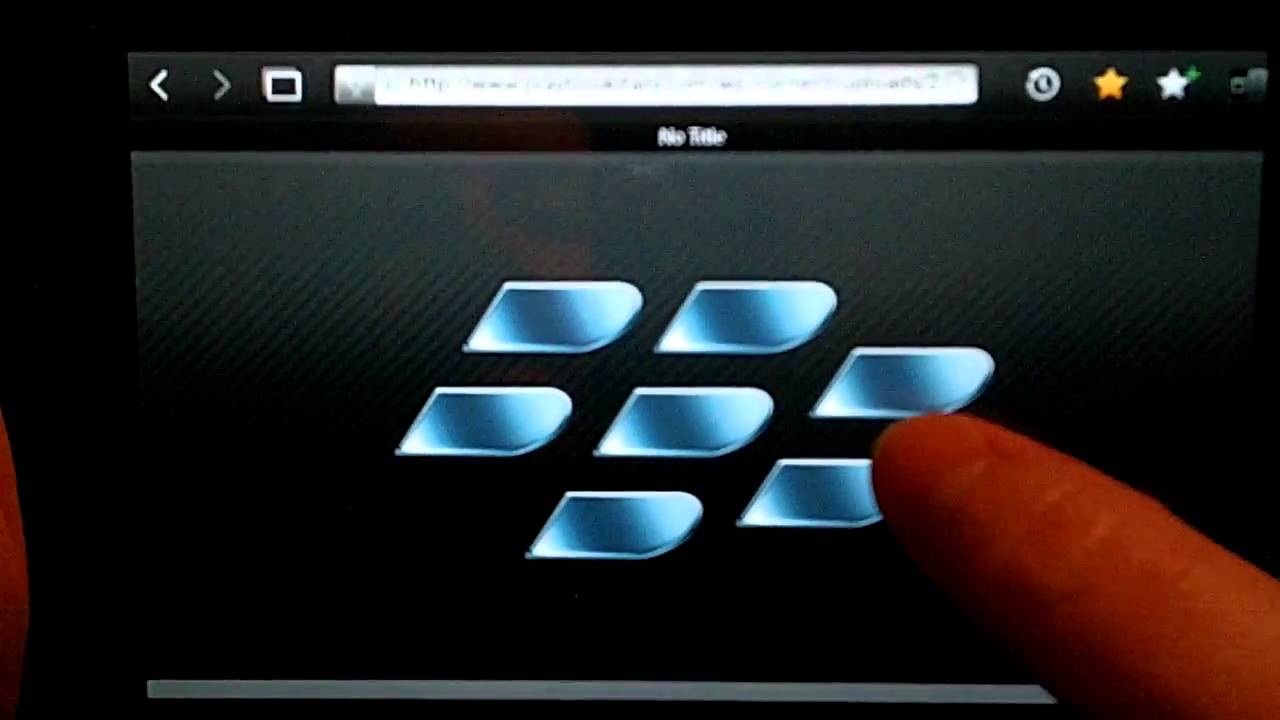 Blackberry Playbook An Image And Set It As Wallpaper