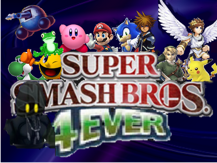 Super Smash Bros 4ever Main Characters By Roxasxiikeys