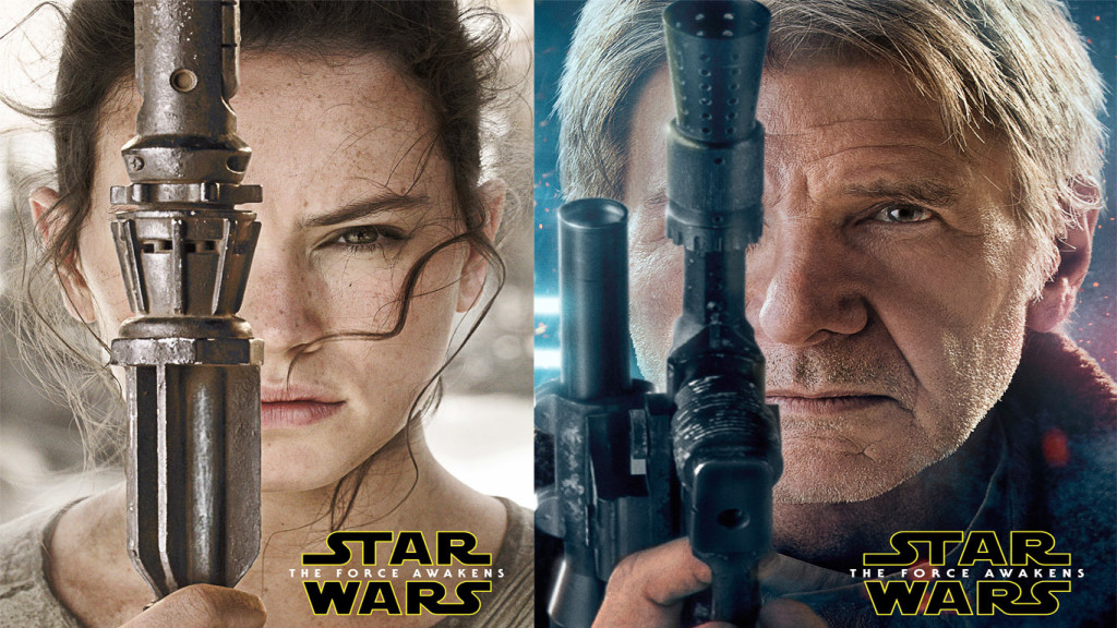 Rey And Han Solo Star Wars The Force Awakens HD Wallpaper