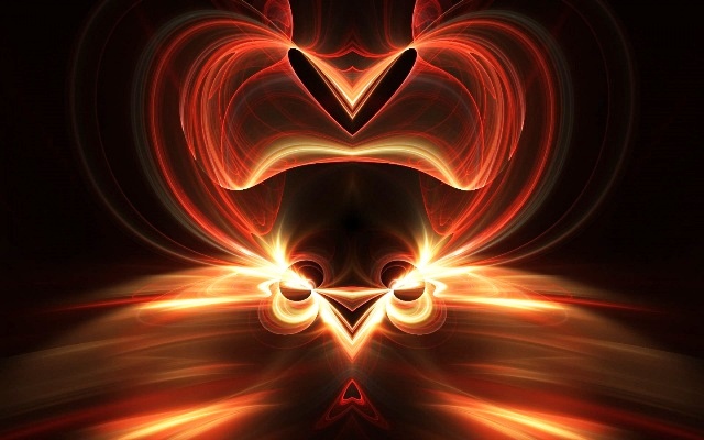 Cool Fire Hearts Wallpaper Love Pictures