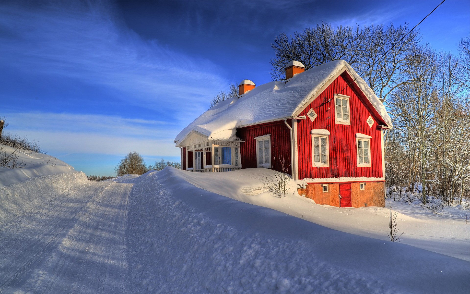 Winter In Sweden Wallpaper
