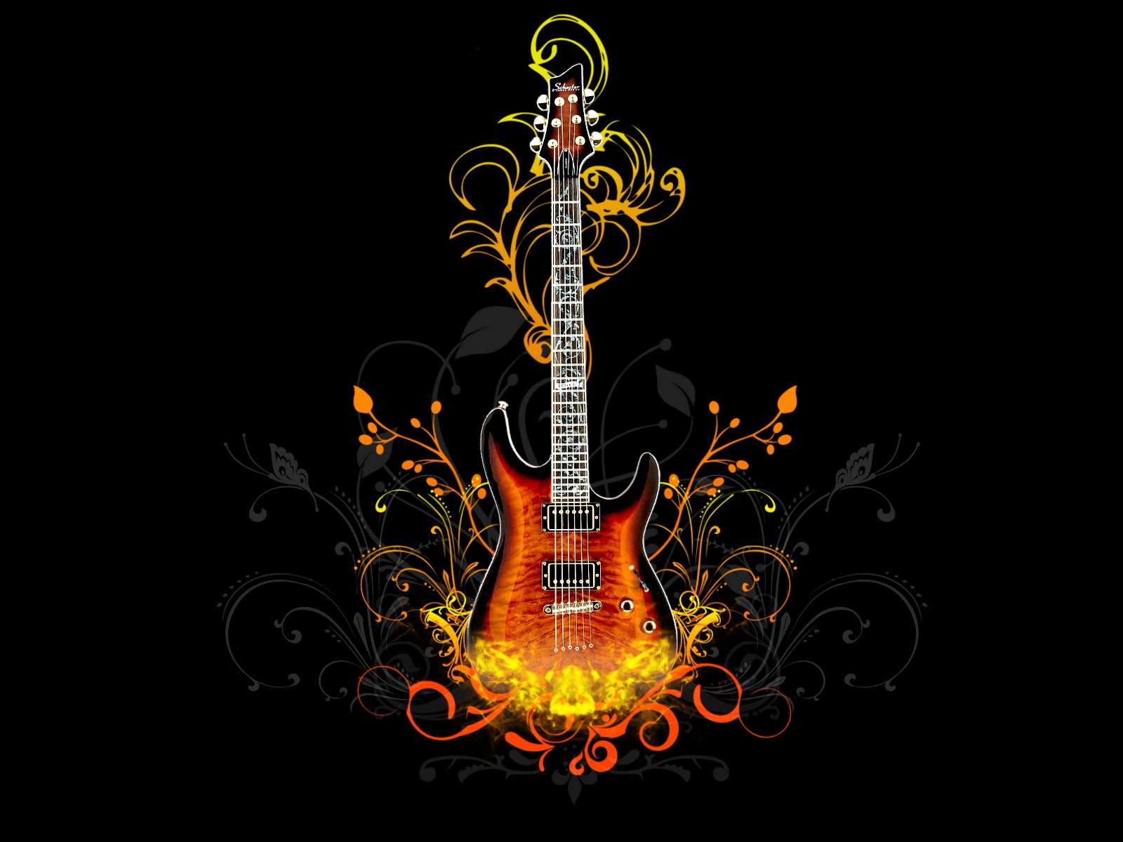 Wallpaper Provider Guitar Set