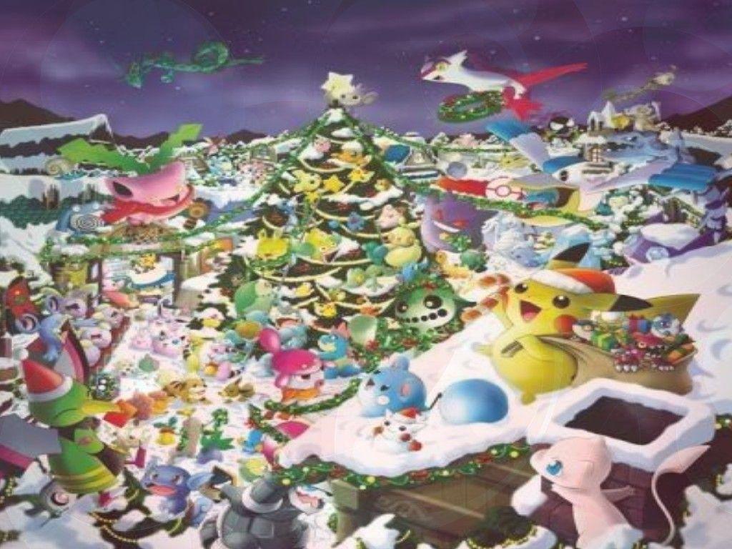 Pics Photos Pokemon Christmas Wallpaper Kawaii