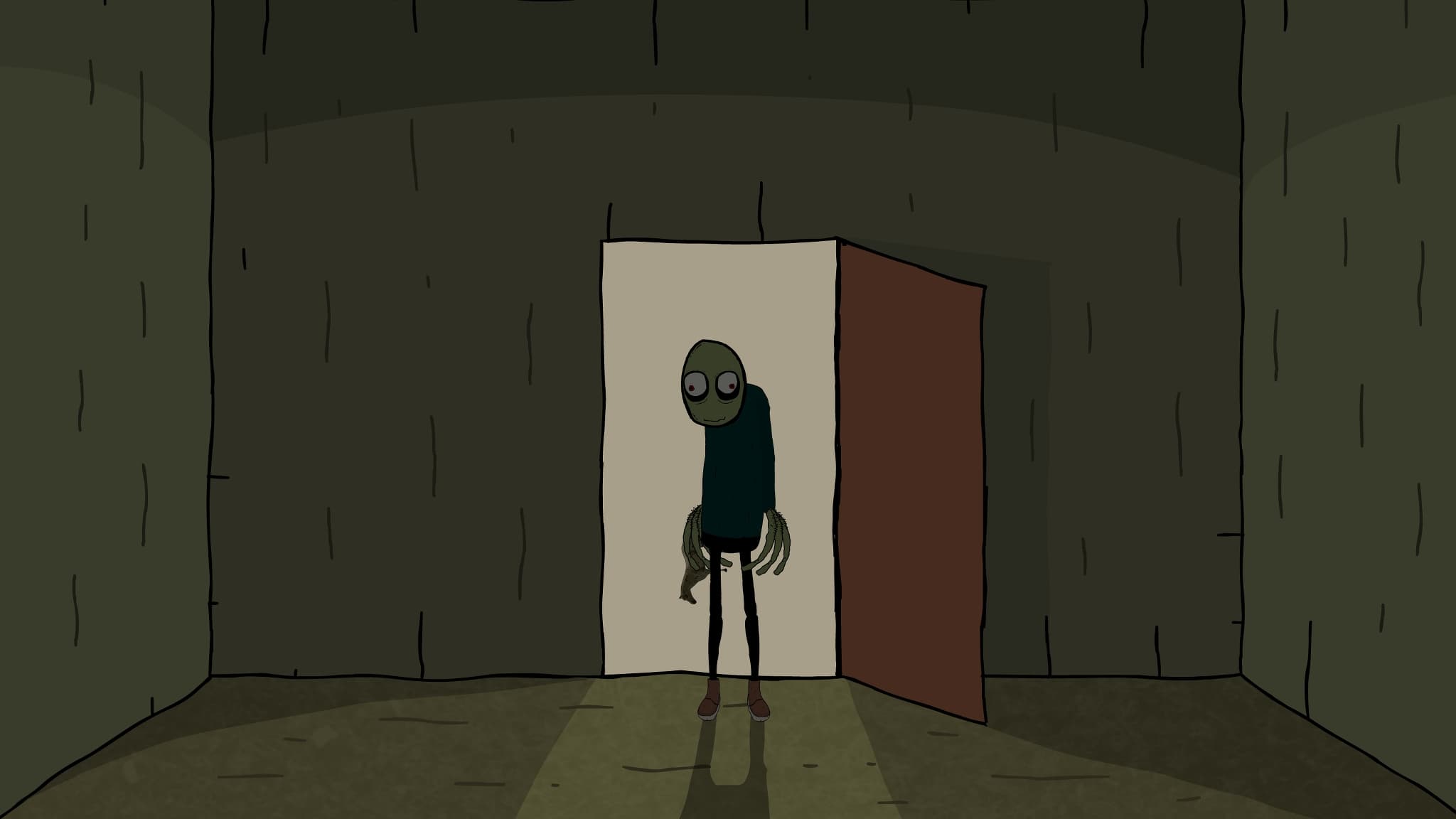 Free Download Salad Fingers Tv Series 2004 Backdrops The Movie Database [2048x1152] For Your