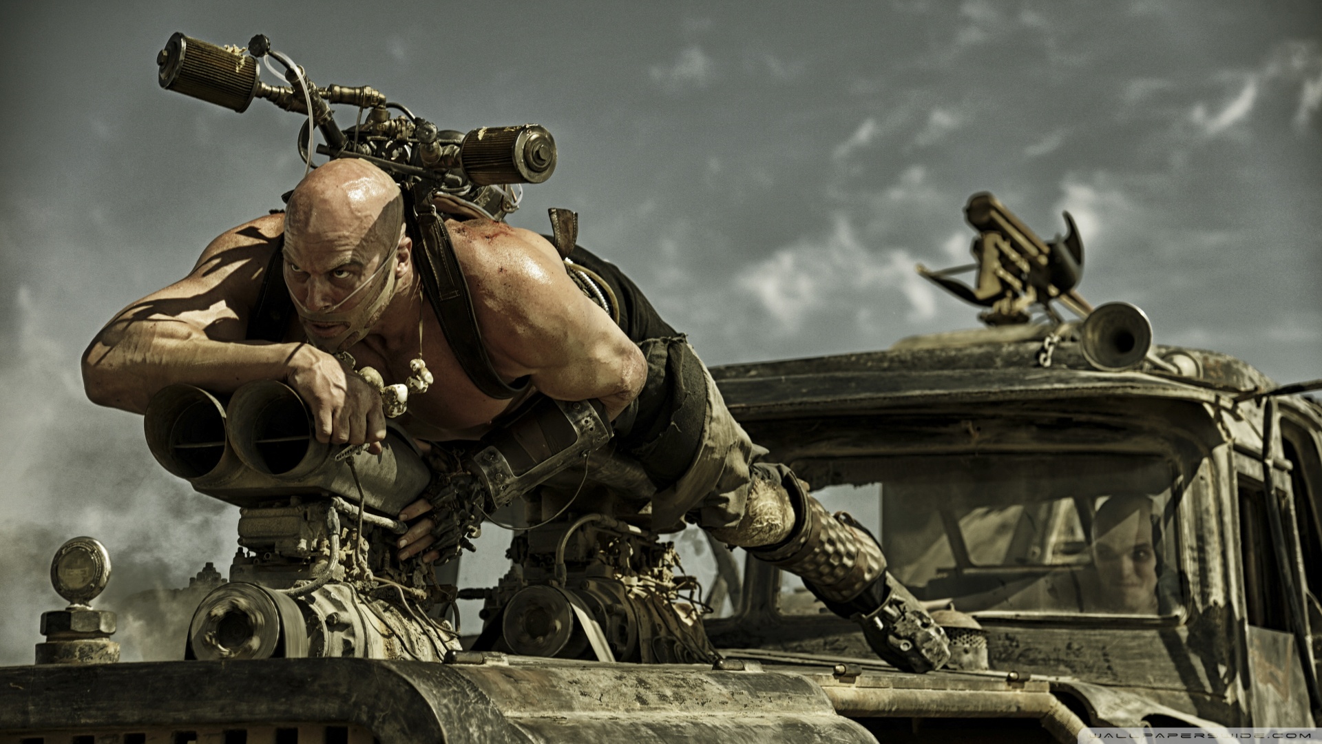 mad max fury road 2015 rictus and nux wallpaper 1920x1080