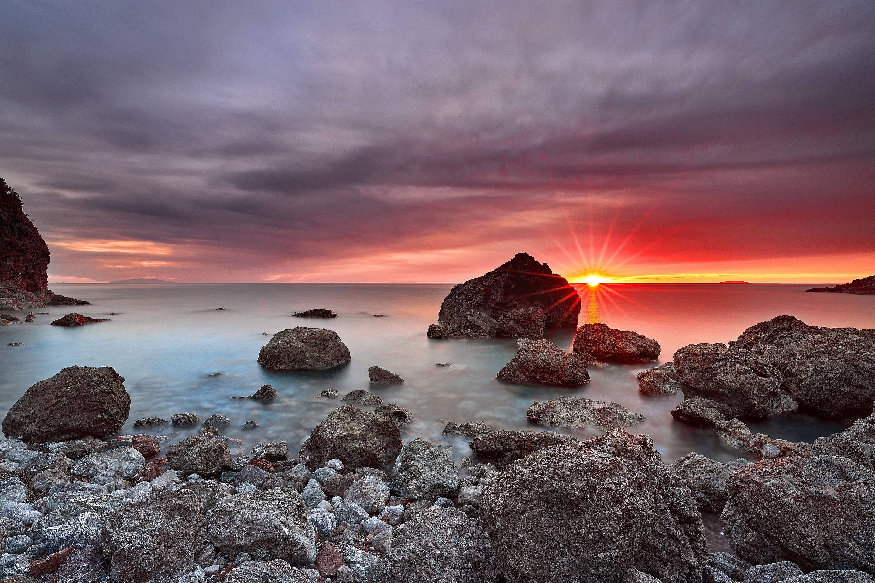 Aesthetic Sunset Wallpaper