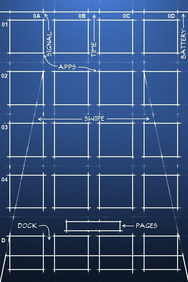 Cool Link iPhone 4 Blueprint Wallpaper Life In LoFi iPhoneography 640x960