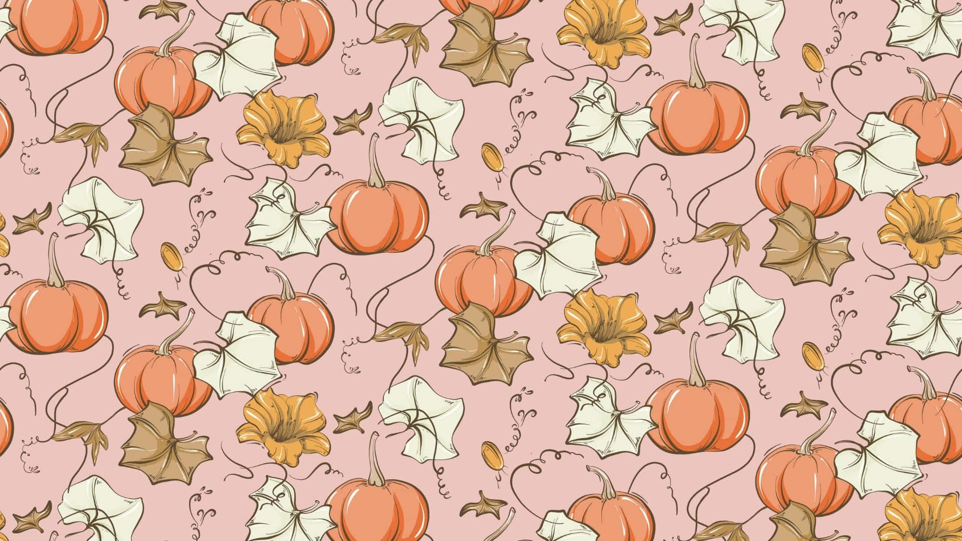 Cute Pumpkin Wallpaper