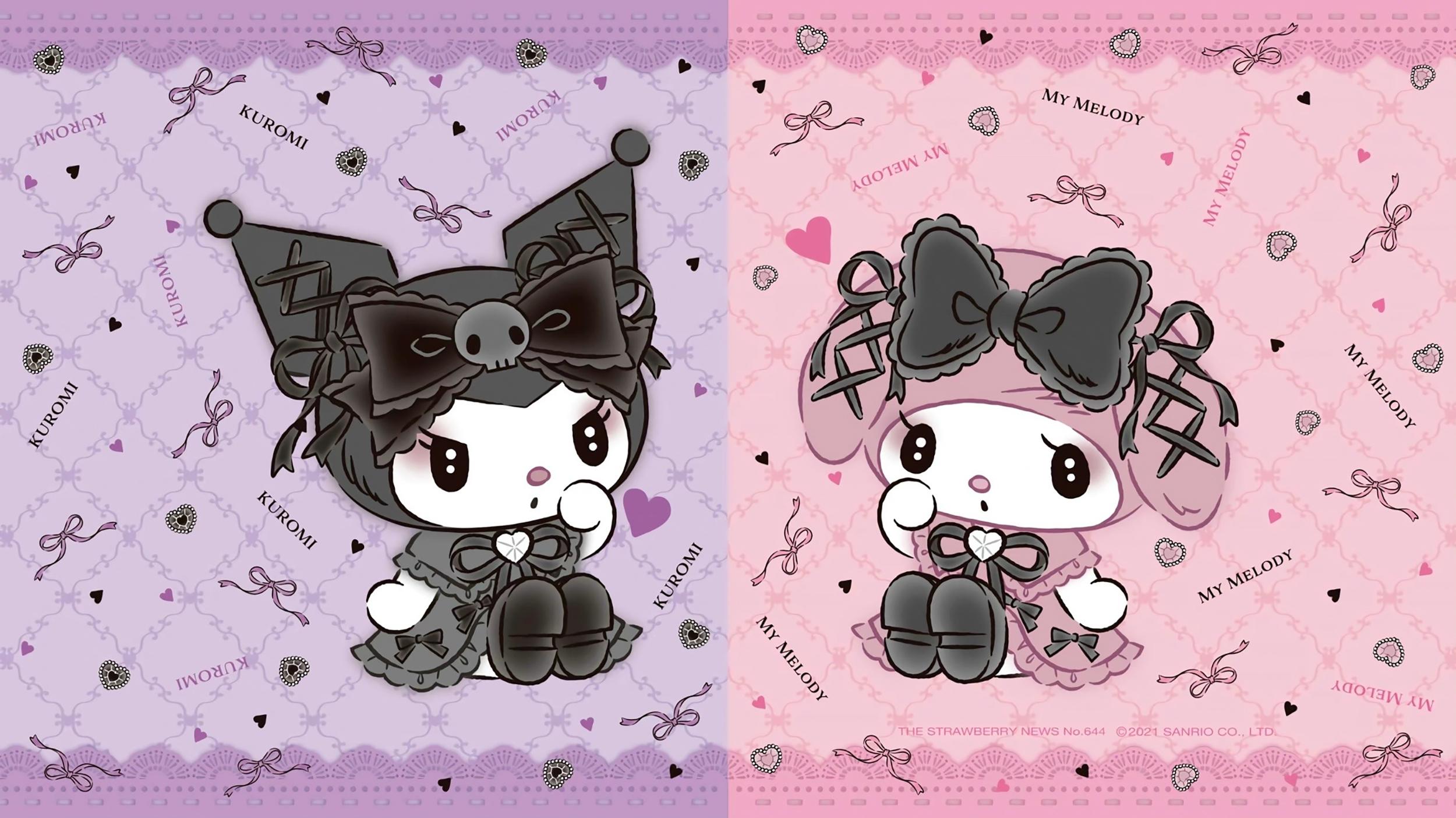 Cute Kuromi My Melody Gothic Lolita Wallpaper For Desktop