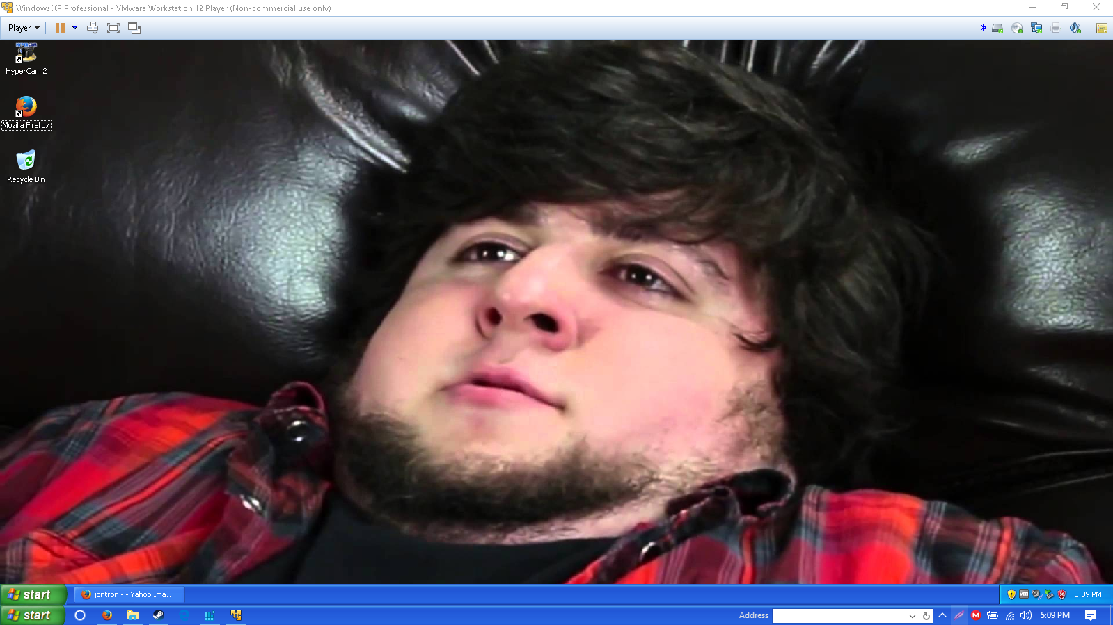 Jontron If He Was The Background Of Windows Xp But There Are Two