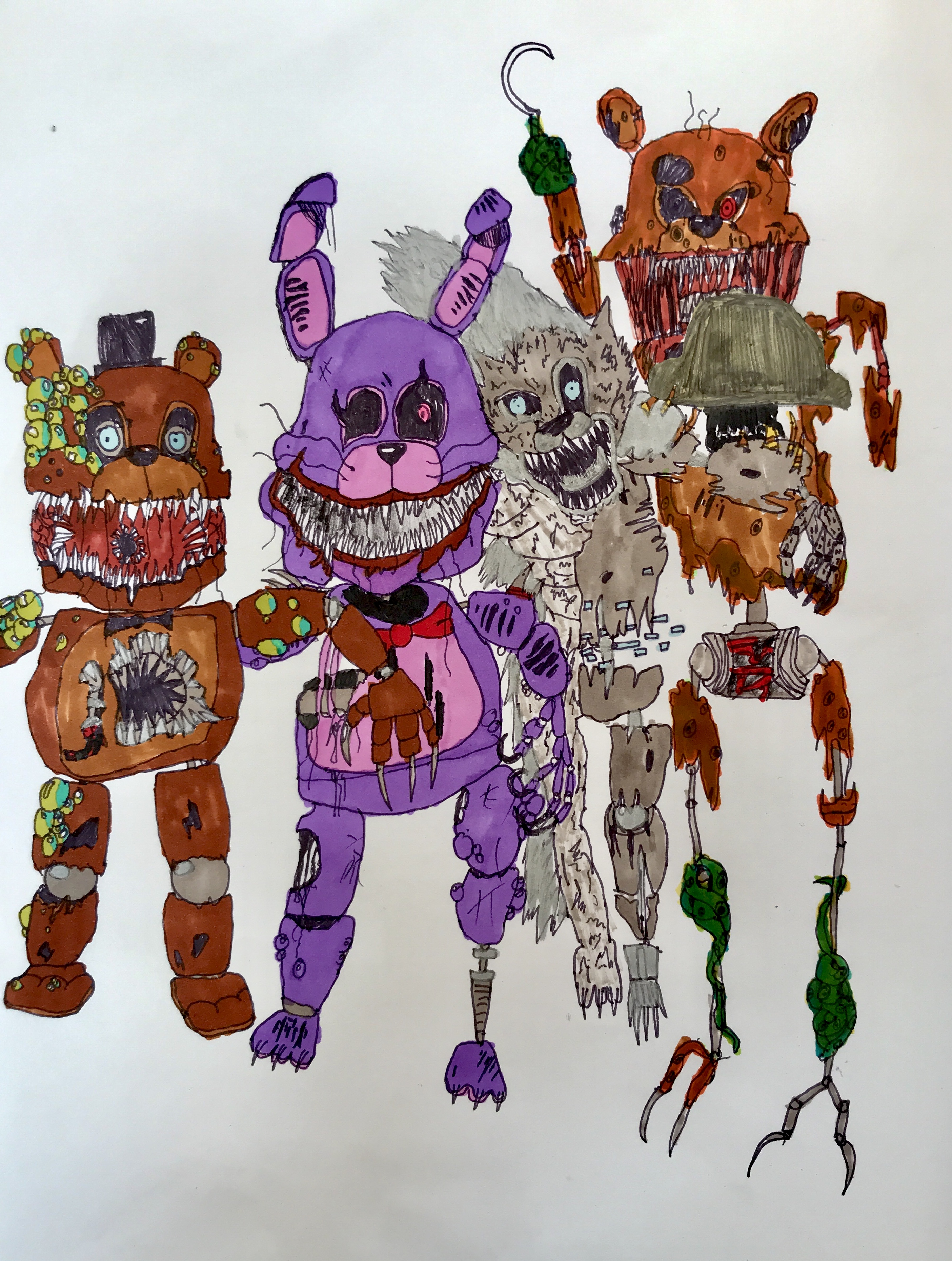Five Nights At Freddy S Image The Twisted Ones HD Wallpaper And