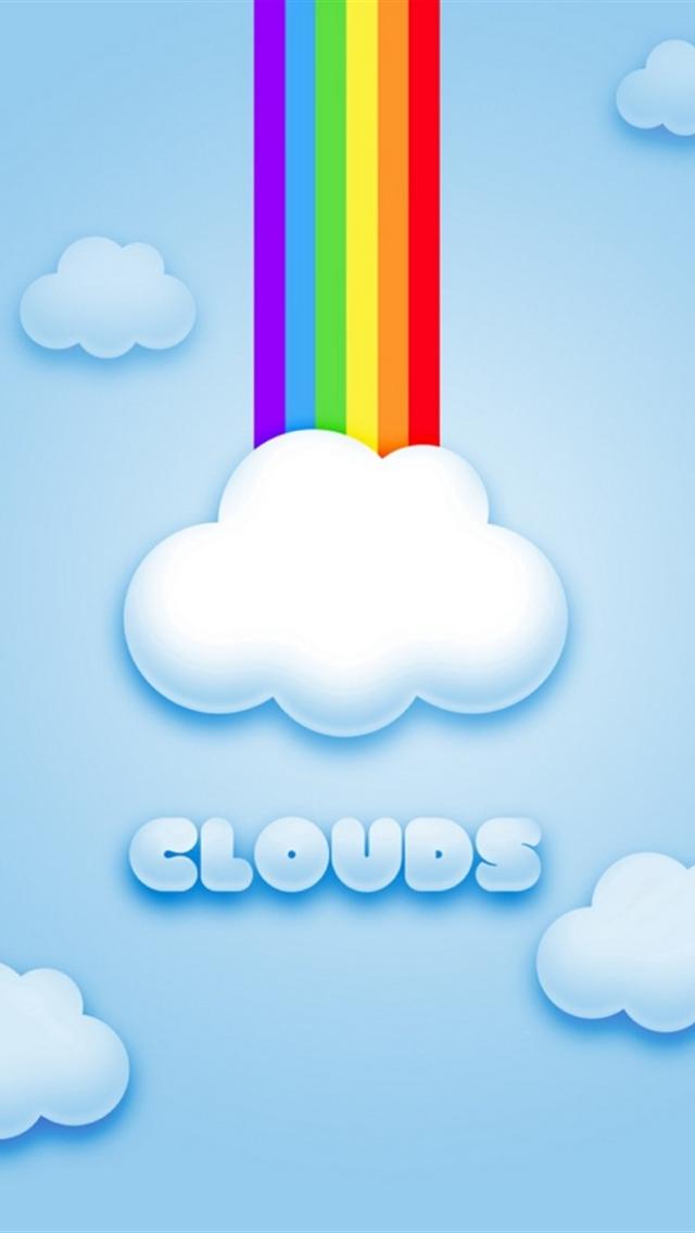  cute clouds iphone 5 background hd 640x1136 hd iphone 5 backgrounds