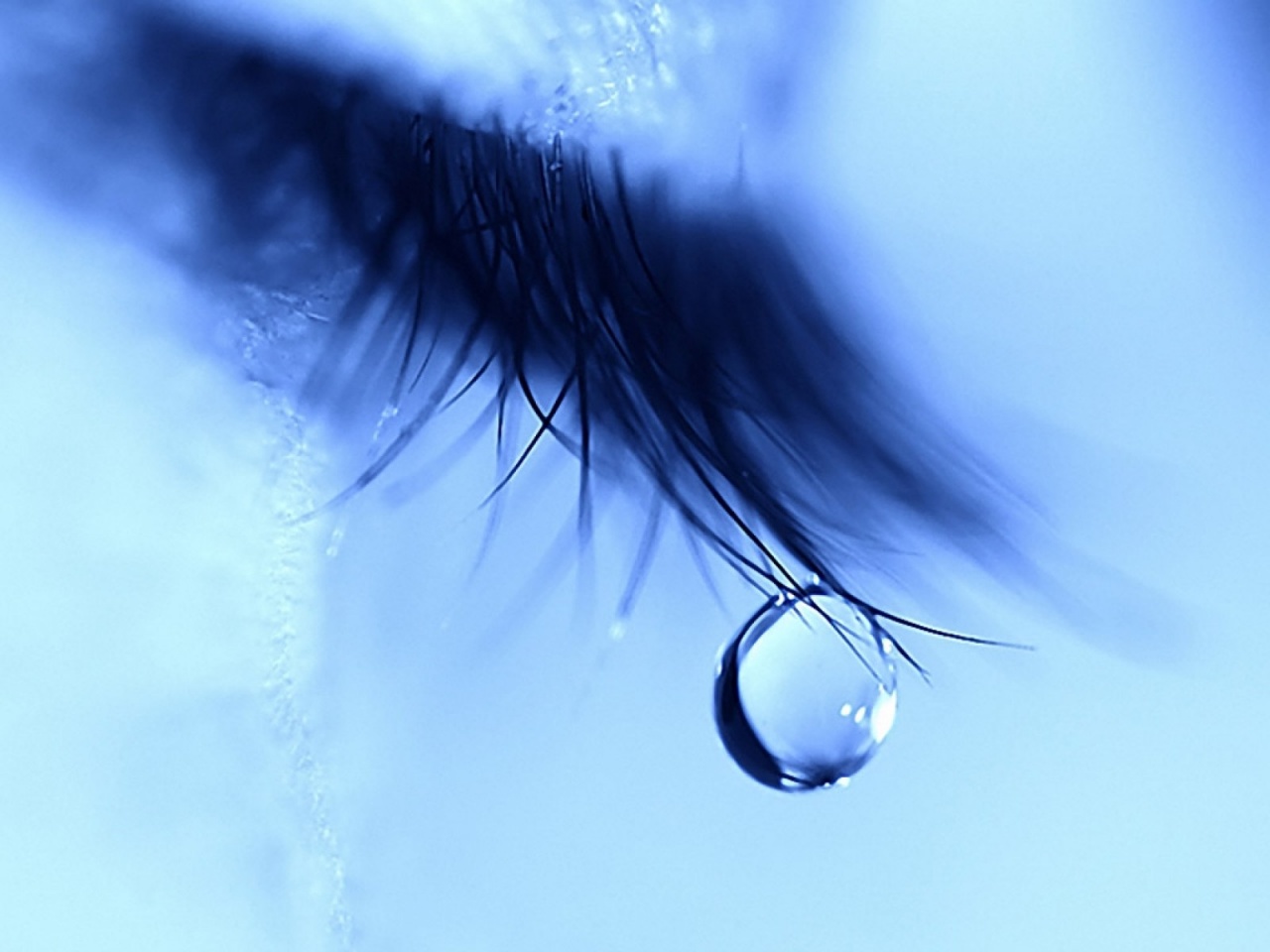 Home Most Beautiful Eyes With Tears Wallpaper