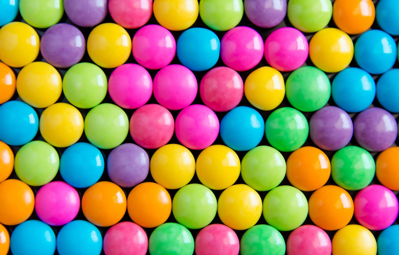 Wallpaper background rainbow colorful candy sweets background