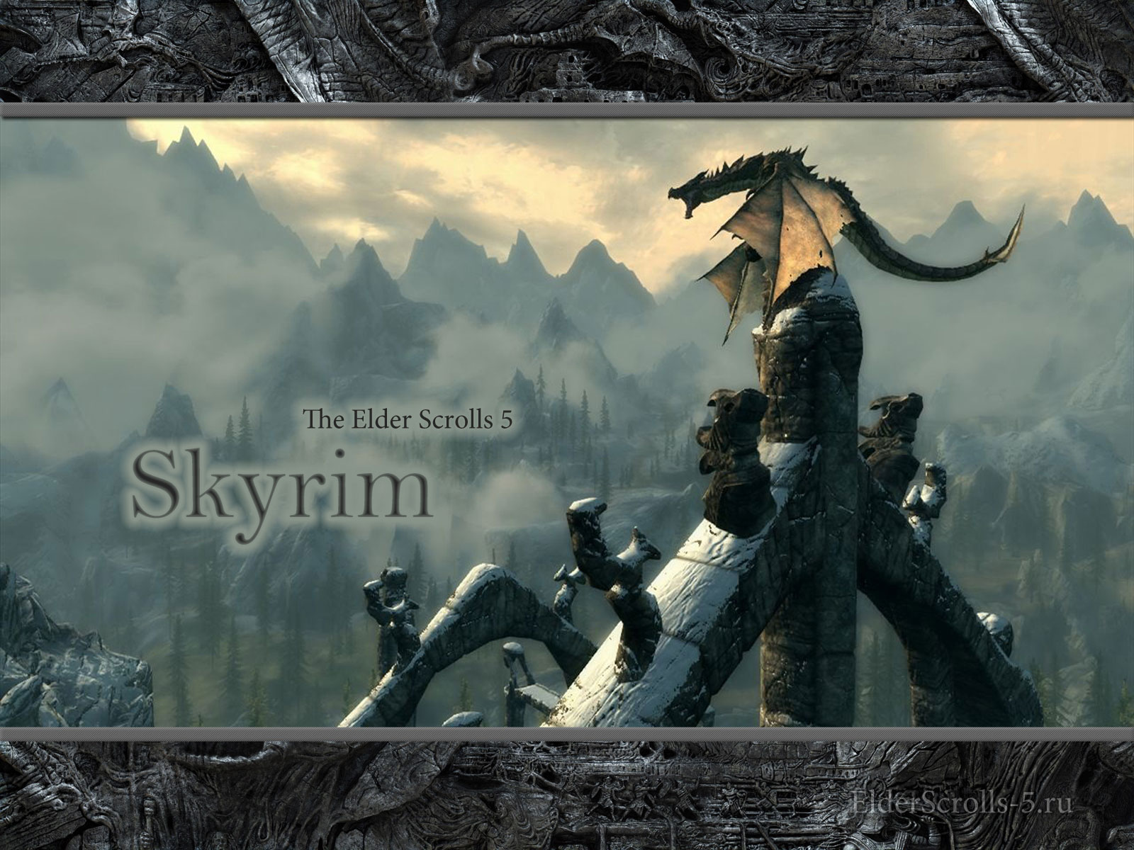 Wallpaper The Elder Scrolls V Skyrim Desktop HD