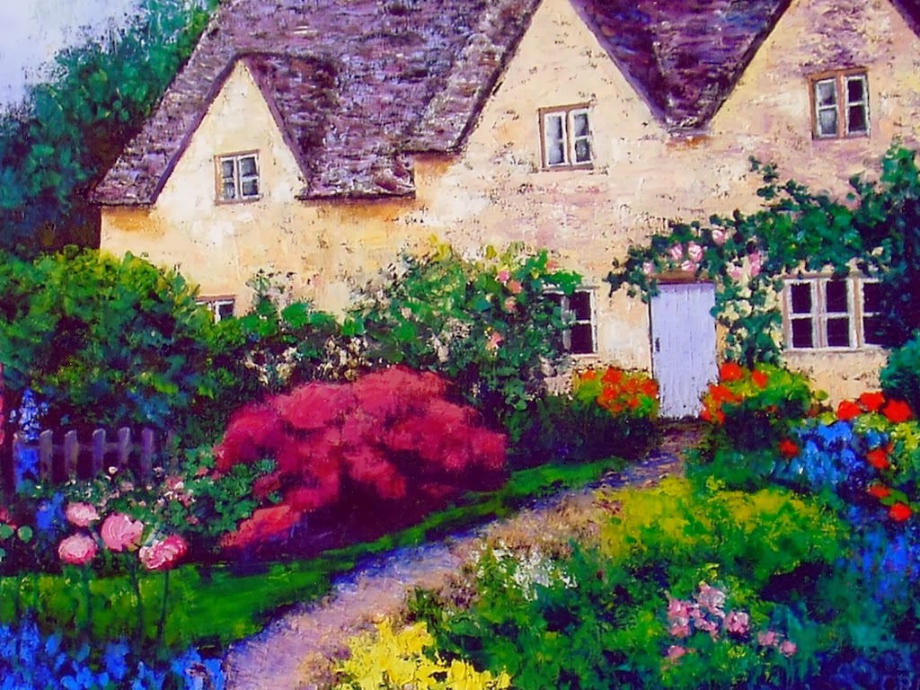 English garden wallpaper Downloade Pic Gallery