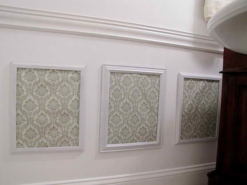 To Install Faux Wainscoting Wallpaper Decor