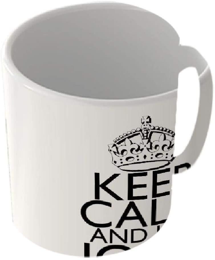 Mug Keep Calm And Let Iqra Handle It White Background