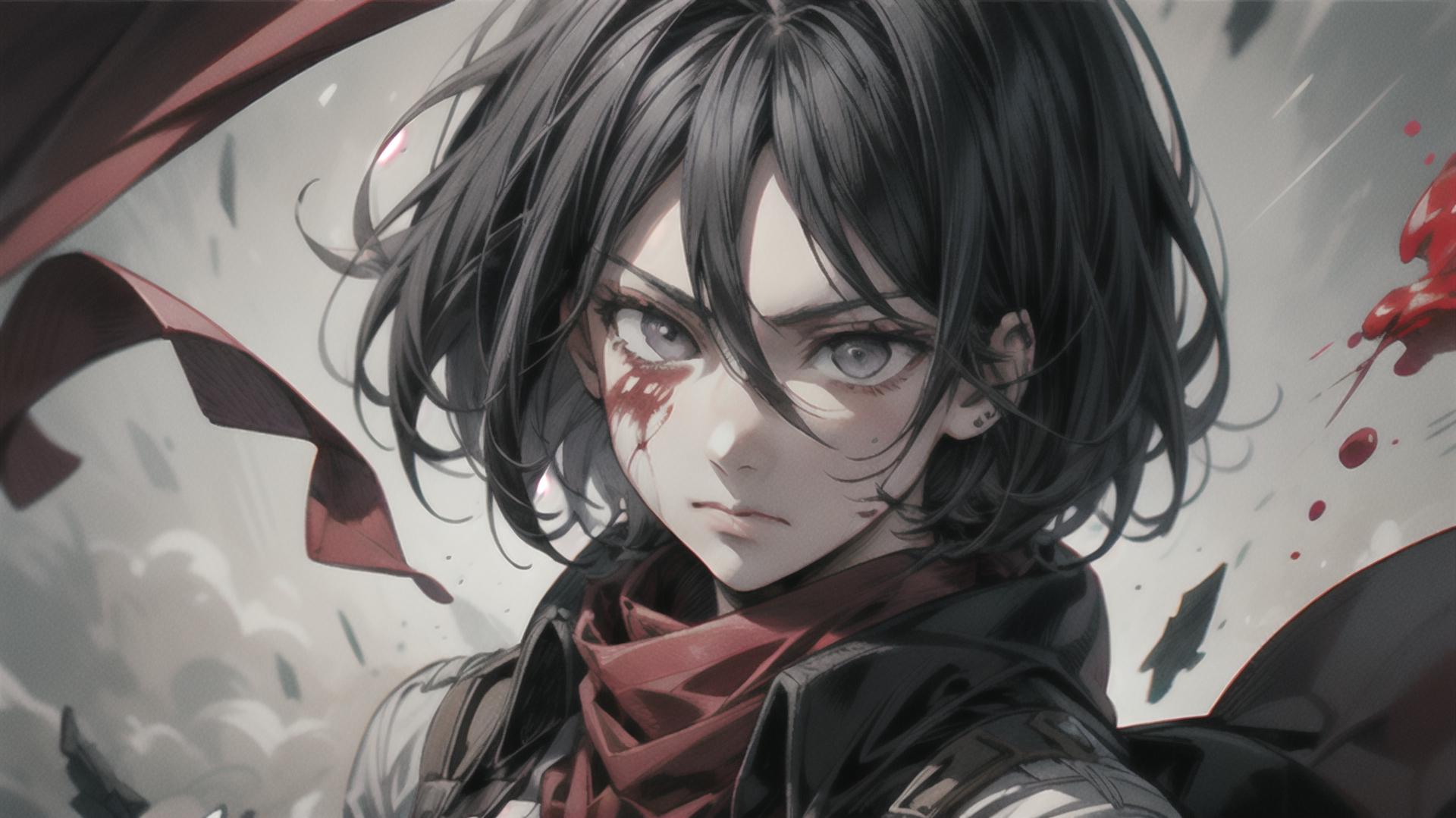 🔥 Download Tensor Art by @kimmiranda | Mikasa Ackerman 4K Wallpapers ...