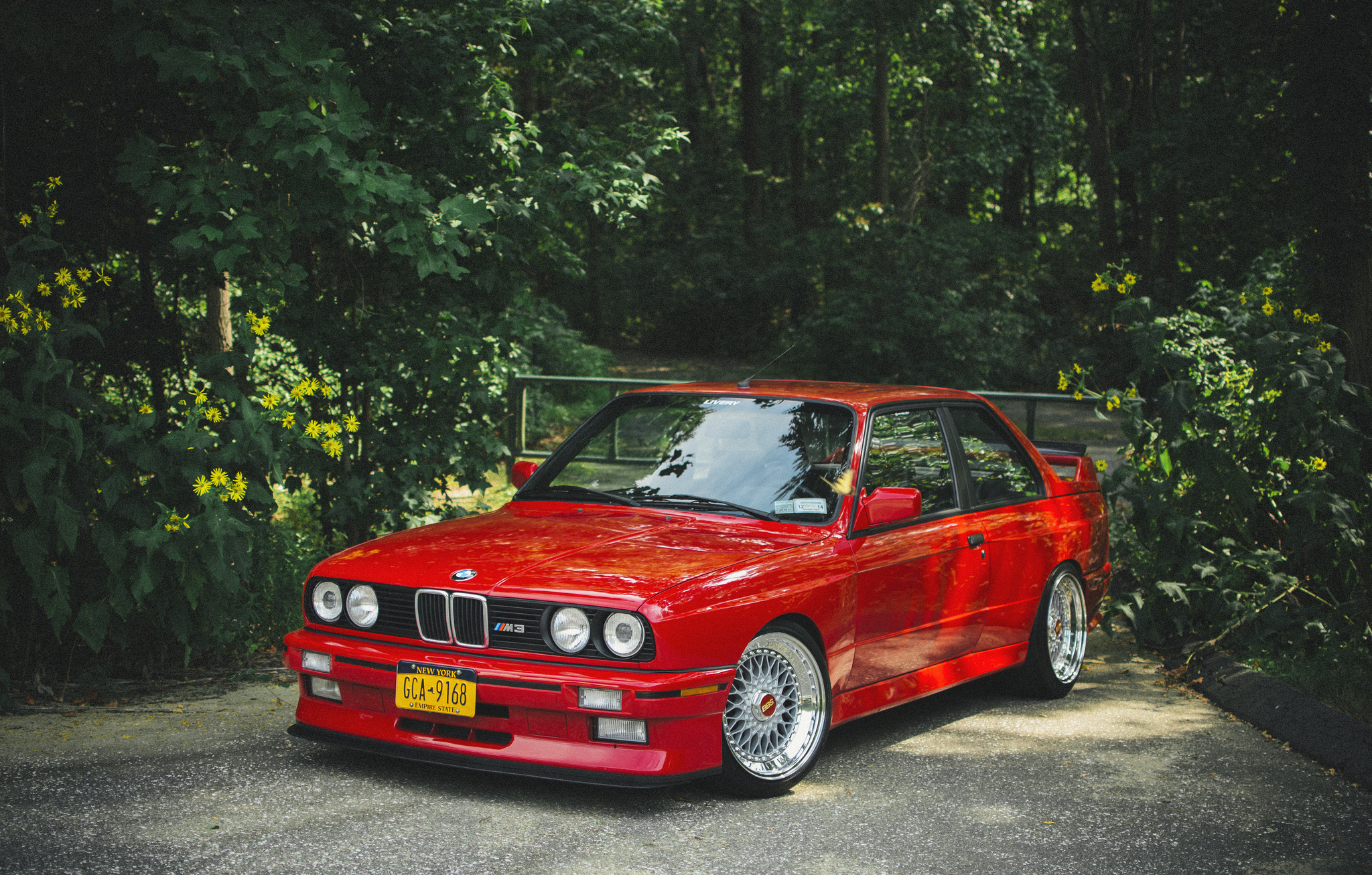 Wallpaper Bmw E30 M3 Red Tuning Car Pictures And