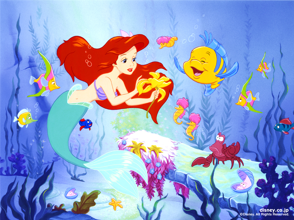 And Friends Wallpaper The Ariel