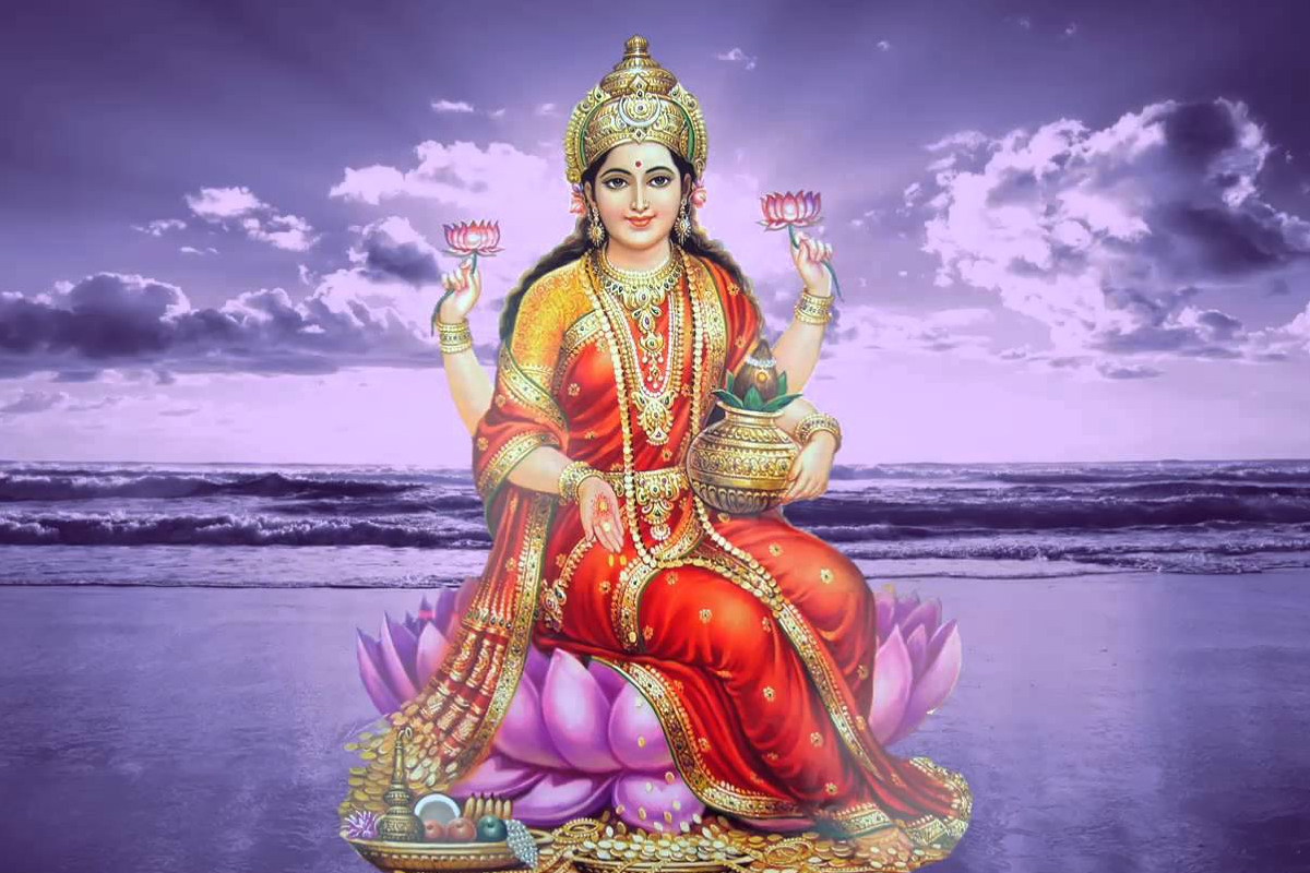 Goddess Lakshmi HD Wallpaper download free