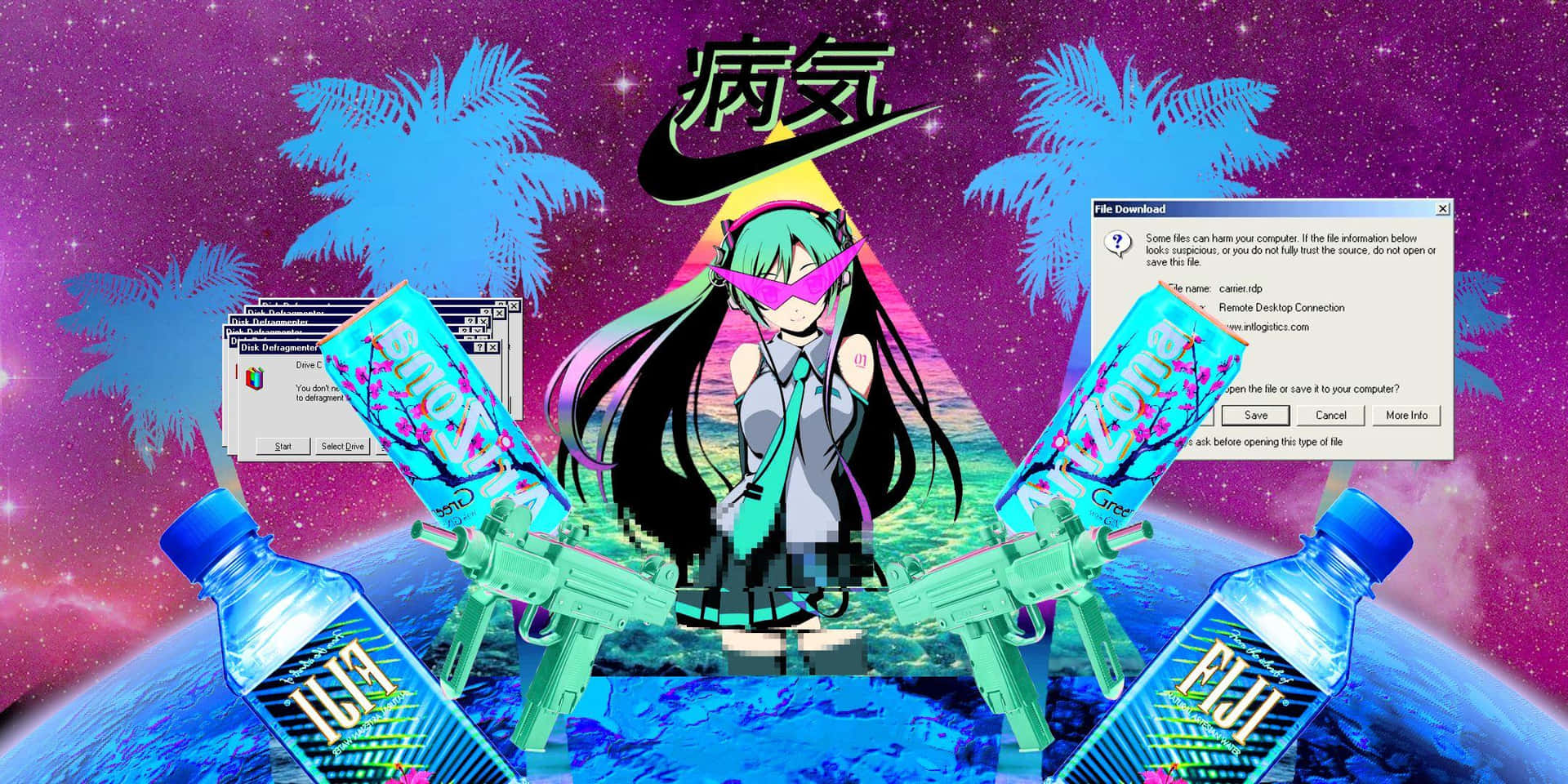 Anime Aesthetic Ps4 Wallpaper
