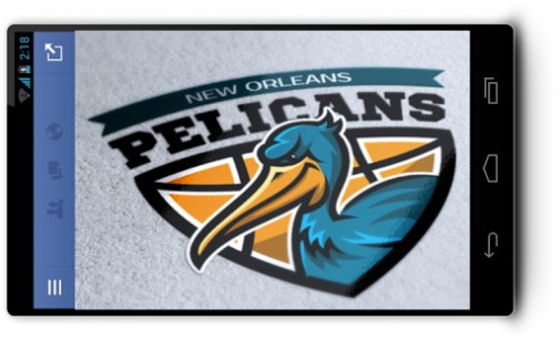Bigger New Orleans Pelicans Wallpaper For Android Screenshot