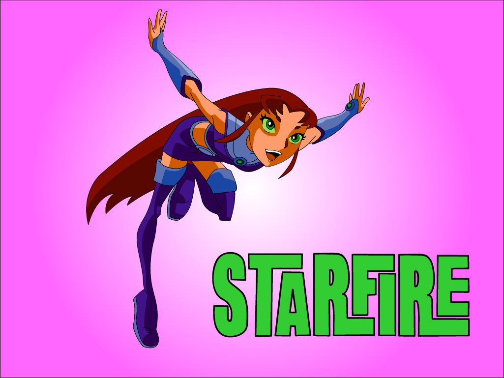 Teen Titans Starfire by Silver Dreams 1025x769. 