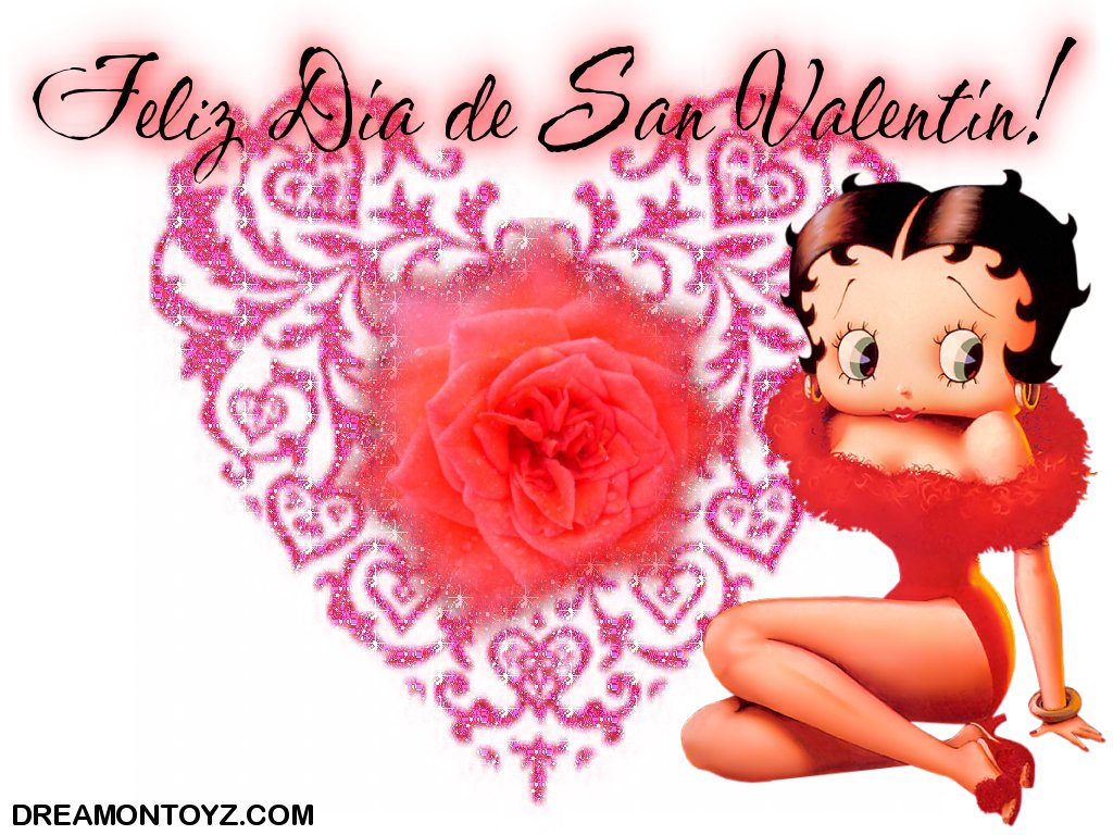 Betty Boop Pictures Archive Spanish Valentine Background
