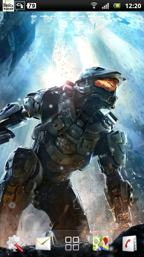 Halo Live Wallpaper For Your Android Phone
