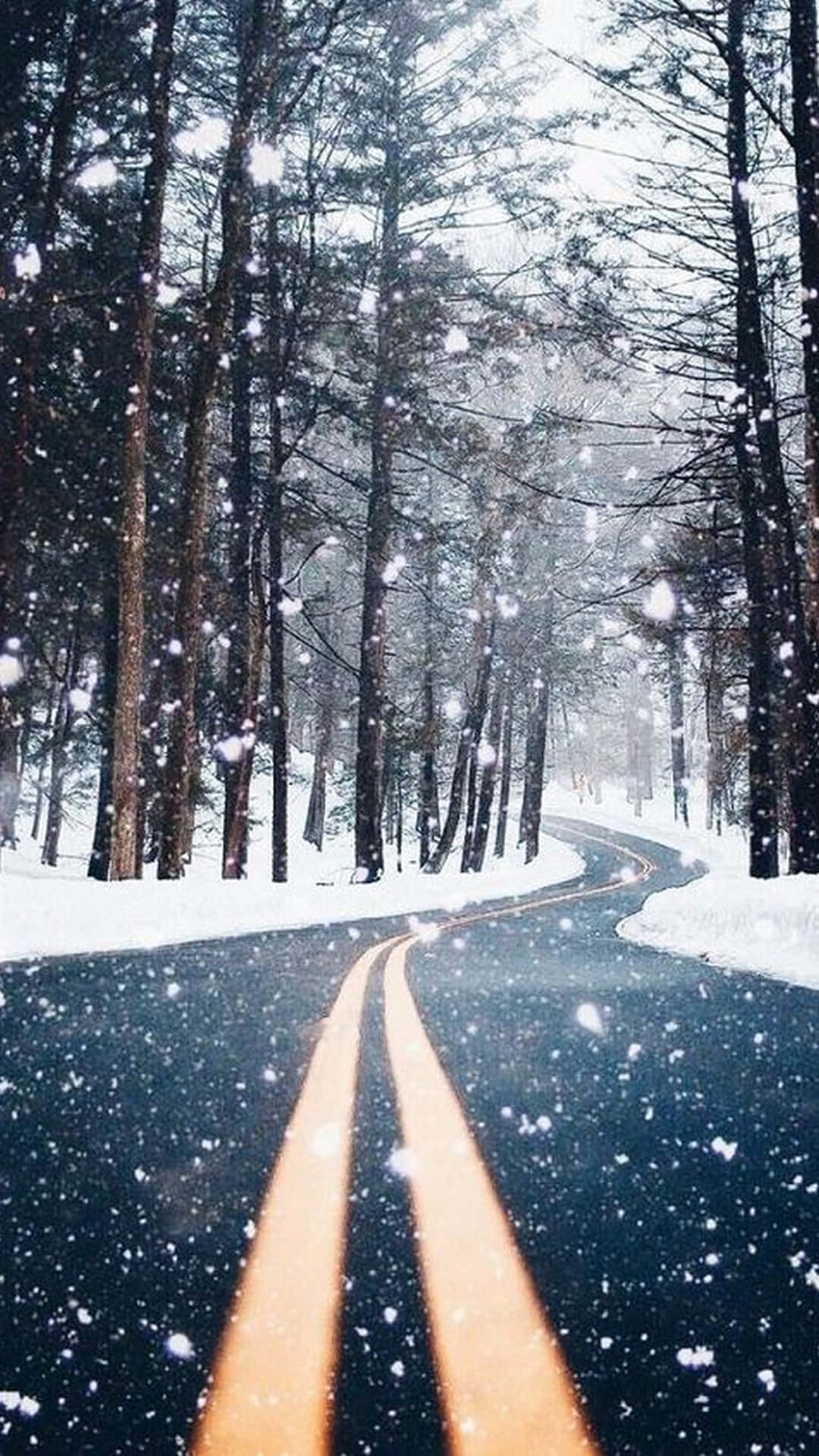 Snow Aesthetic Picture Wallpaper